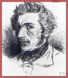 portrait de Ch.Jacque � l'�ge de 